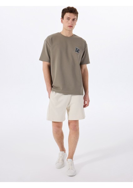 Gmg Fırenze Bisiklet Yaka Haki Erkek T-Shirt GU25MSS03016 fiyatları