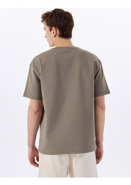 Gmg Fırenze Bisiklet Yaka Haki Erkek T-Shirt GU25MSS03016 fırsatları