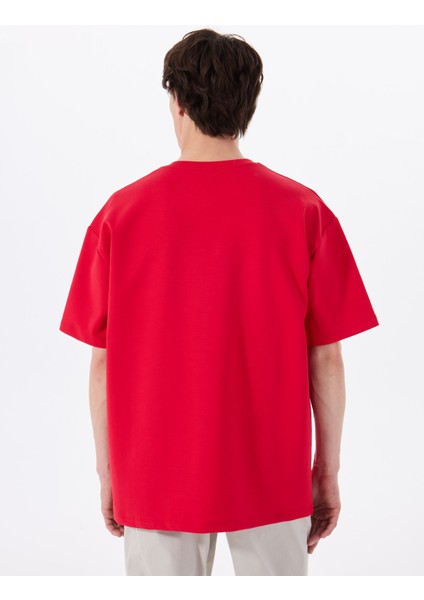 Gmg Fırenze Bisiklet Yaka Kırmızı Erkek T-Shirt GU25MSS03015 indirimleri