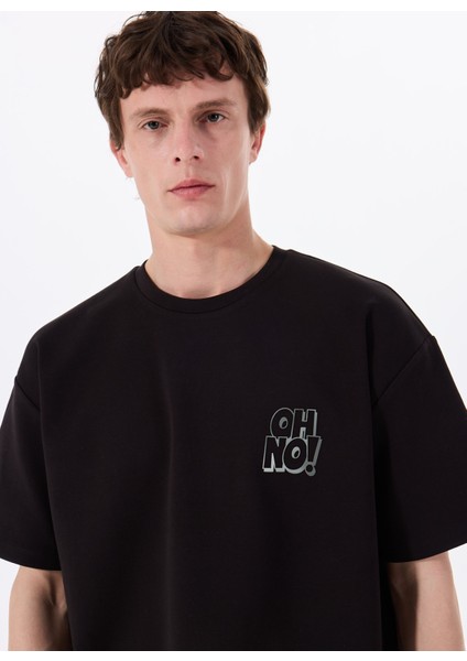 Gmg Fırenze Bisiklet Yaka Siyah Erkek T-Shirt GU25MSS03015 fiyatları