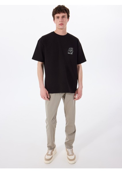 Gmg Fırenze Bisiklet Yaka Siyah Erkek T-Shirt GU25MSS03015 modelleri