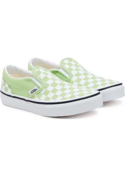 Açık Yeşil Erkek Çocuk Yürüyüş Ayakkabısı VN000D0JE2Y1-CLASSIC Slip-On