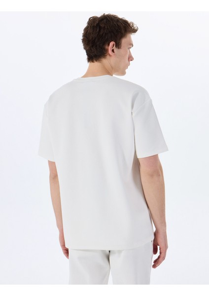 Gmg Fırenze Bisiklet Yaka Ekru Erkek T-Shirt GU25MSS03017 indirimleri