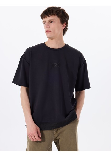 Gmg Fırenze Bisiklet Yaka Siyah Erkek T-Shirt GU25MSS03010 fiyatları