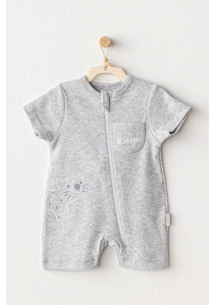 Andywawa AC25810 Romper Little King Bebek Tulum Grey