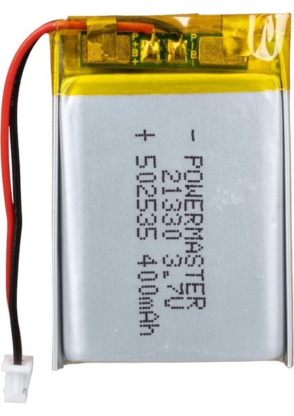 3.7 Volt 400 Mah Lityum Polimer Pil