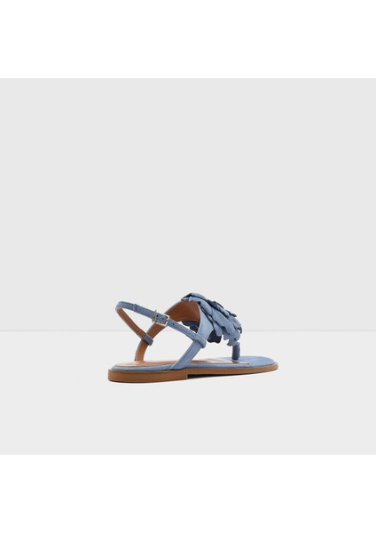 Lıvonıe-Tr Sandalet Düz Sandalet - Mavi fiyatları