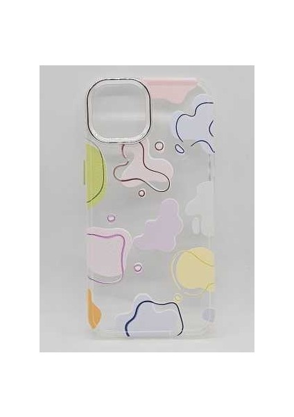 IPHONE 13 Pro Özel Bulut Tasarımlı Lüks Silikon Kılıf