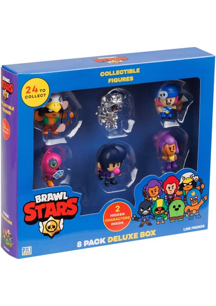 Brawl Stars 8'li Delüks Figür - Model 1
