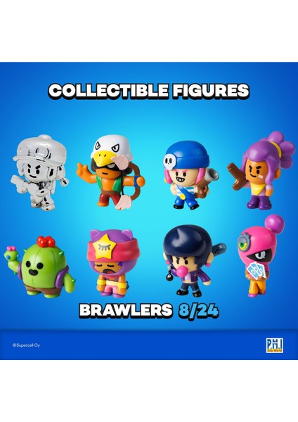 Brawl Stars 8'li Delüks Figür - Model 1