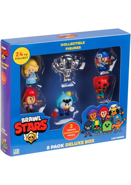 Brawl Stars 8'li Delüks Figür - Rastgele