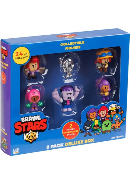 Brawl Stars 8'li Delüks Figür - Rastgele