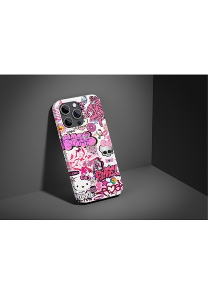 Pinky 2025 Apple iPhone Tüm Modellere Uyumlu Kılıf Apple iPhone 6,7,8,x,11,12,13,14,15,16 Plus