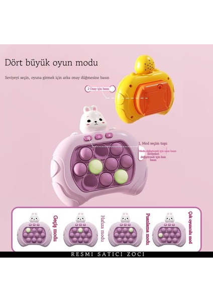 Zocı Çocuk Seviye Atma Hızı Itme Oyun Konsolu Whack-A-Mole Düşünme Mantık Konsantrasyon Eğitim Oyuncağı (Yurt Dışından) fiyatları