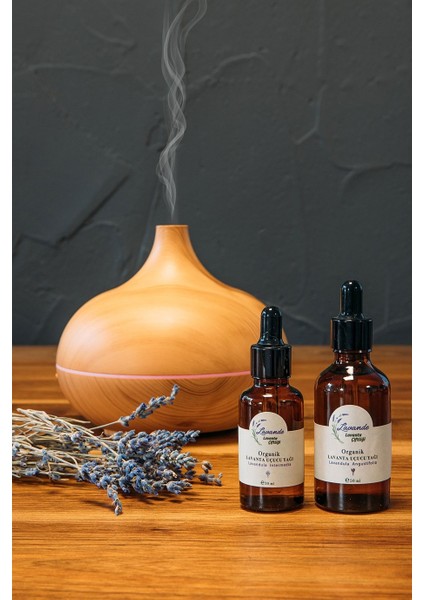 Lavande Organik Lavanta Yağı (L. Angustifolia) 20ML-İÇTEN Damlalıklı