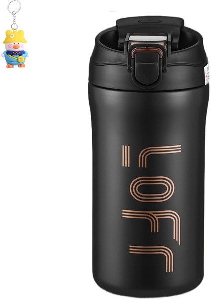 316 Paslanmaz Çelik Termos Fincan Çift Içecek Kahve Fincanı Yüksek Pipetli Fincan Yaratıcı Iş Su Fincanı Kullanışlı Araba Fincanı (Yurt Dışından)