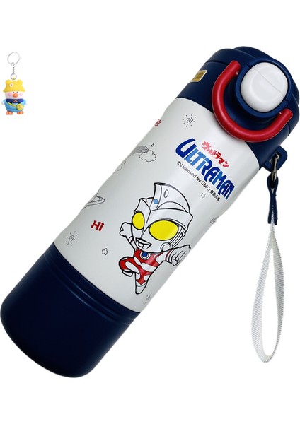 Kulomi Termos Fincan Karikatür Düz Fincan 316 Gıda Sınıfı Mühürlü Soğuk Yalıtımlı Okul Ofisi Çay Fincanı Kolu Süper Tatlı (Yurt Dışından)