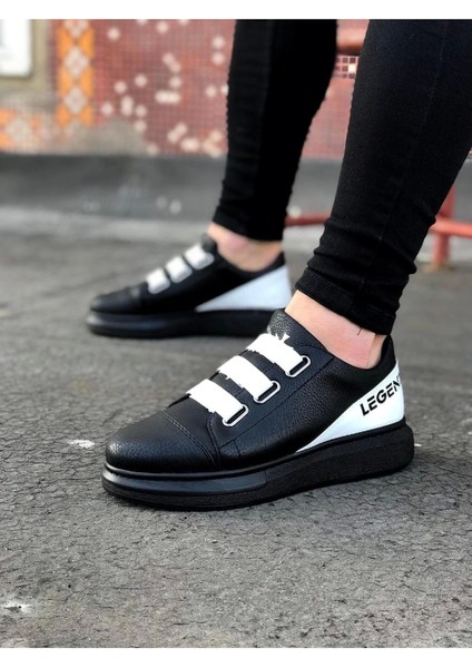 3 Bant Legend Kömür Beyaz Kalın Taban Casual Erkek Ayakkabı 29 fiyatları