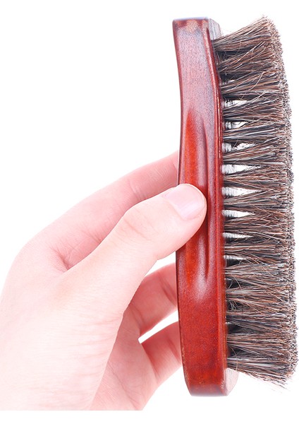 12.30 x 3.3 x 4.50CM Stili Ahşap Kıl At Kılı Ayakkabı Bot Fırçası Bakım Temizleme Parlatma Fırçası (Yurt Dışından) fırsatları