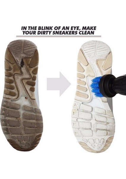 Kırmızı Stil 3 Parça Fuga Matkap Fırça Temizleme Güçlü Temizleyici Eklenti Kiti (Yurt Dışından) fırsatları