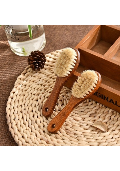 1 Adet Yün Tarzı Kıl Fırça Kayın Ahşap Sap Çok Fonksiyonlu Ayakkabı Fırçası Kıyafet Fırçası Logo Özelleştirilebilir (Yurt Dışından) fiyatları