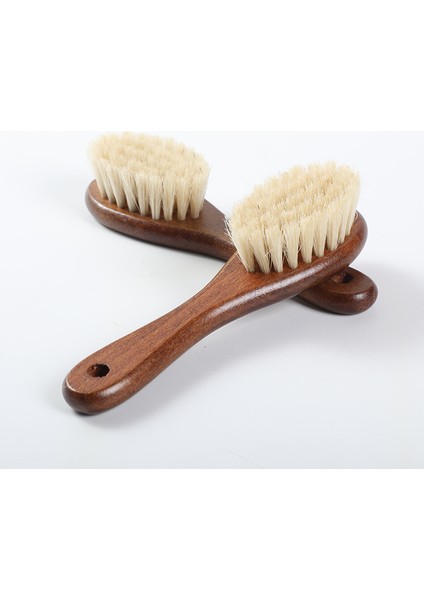 1 Adet Yün Tarzı Kıl Fırça Kayın Ahşap Sap Çok Fonksiyonlu Ayakkabı Fırçası Kıyafet Fırçası Logo Özelleştirilebilir (Yurt Dışından) modelleri
