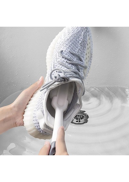 B Tarzı Profesyonel Temizlik Ayakkabı Fırçası Fırça Çok Fonksiyonlu Uzun Sap Ayakkabı Fırçası Temizleyici Yumuşak Kıl Ayakkabı Temizleme Aracı (Yurt Dışından) fiyatları