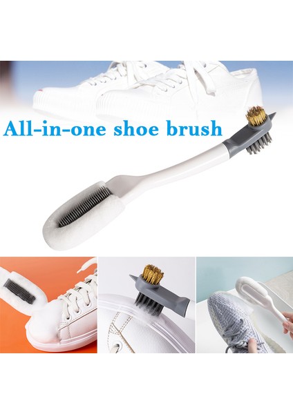 B Tarzı Profesyonel Temizlik Ayakkabı Fırçası Fırça Çok Fonksiyonlu Uzun Sap Ayakkabı Fırçası Temizleyici Yumuşak Kıl Ayakkabı Temizleme Aracı (Yurt Dışından) indirimleri