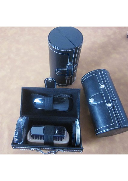 Siyah Stil Polonya Fırçalar Silindir Kutu Set Ayakkabı Bakım Aracı Ayakkabı Fırçası Profesyonel Ahşap Fırça Seti Ev Temizlik Aksesuarları (Yurt Dışından) modelleri