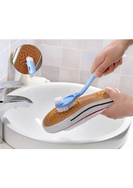 Rastgele Stil Yeni Çift Uzun Saplı Ayakkabı Temizleme Fırçası Ayakkabı Temizleyici Tuvalet Lavabo Tabak Ayakkabı Temiz Yıkama Fırçası Ev Temizlik Araçları (Yurt Dışından) modelleri