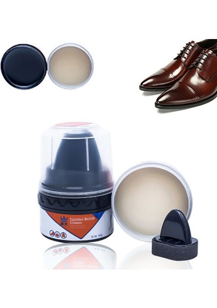 Siyah Renk Stili Ayakkabı Temizleyici Ayakkabı Parlatma Bakım Seti Süngerli Silme Araçları ile Ayakkabı Cilası (Yurt Dışından) fiyatları