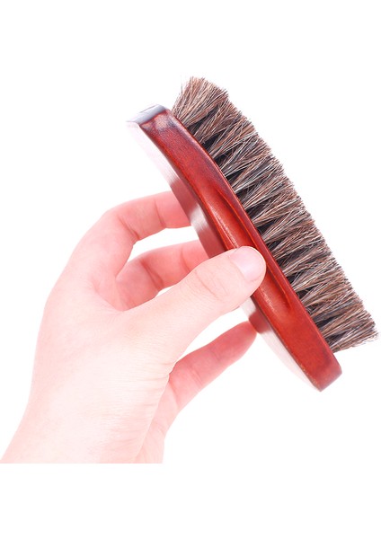 1 Takım Tarzı Ahşap Kıl At Kılı Ayakkabı Bot Fırçası Bakım Temizleme Parlatma Fırçası (Yurt Dışından) modelleri