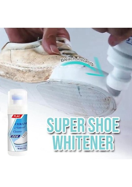 H01 Stili 100G Beyaz Ayakkabı Temizleyici Toz Süper Sarı Kenar Beyazlatıcı Sneaker Fırça Temizleyici Büyücü Ayakkabı Tozu (Yurt Dışından) modelleri