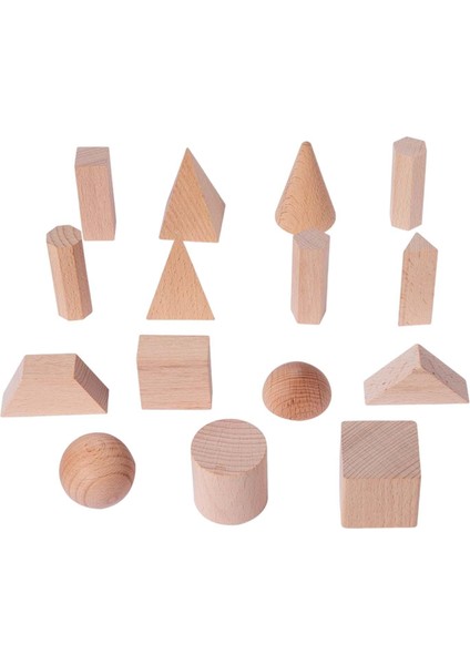 15 Ahşap Oyuncaklar 2+ Için 3D Şekiller (Yurt Dışından)
