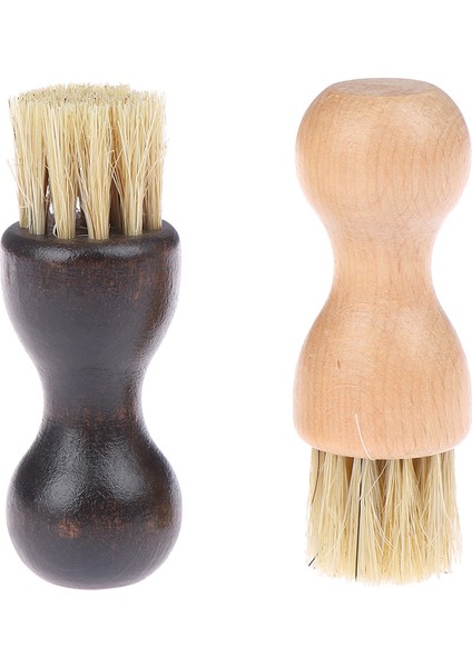 Sarı Renk Stili 1 Adet Ahşap Saplı Ayakkabı Parlatma Fırçası Cila Kıllı Saç Parlatma Fırçası Mini Kabak Ayakkabı Yağı Fırçası Ev Temizlik Aracı (Yurt Dışından) indirimleri