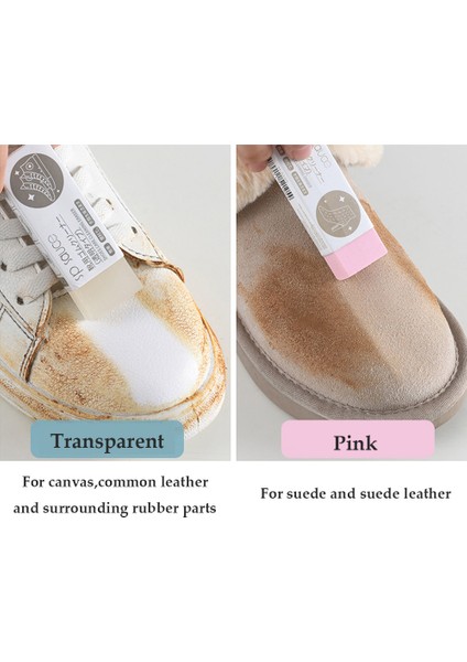 Bir Stil 1 Adet Temizlik Sünger Deri Ayakkabı Bakımı Ayakkabı Temizleyici Sneaker Bakımı Ayakkabı Lastikleri Için Deri Bakımı Suede Kürk Mat Deri ve Deri Kumaş Bakımı (Yurt Dışından)
