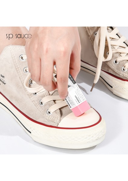 H-2698 Gri Stil Japonya Temizlik Silgisi Süet Koyun Derisi Mat Deri ve Deri Kumaş Bakım Ayakkabı Bakımı Deri Temizleyici Beyaz Ayakkabı Sneaker Bakımı (Yurt Dışından) modelleri