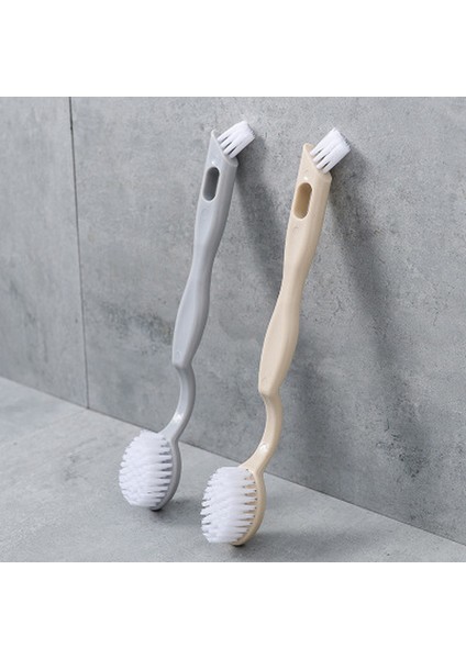 Rastgele Renk Stili Beyaz Ayakkabı Temizleyici Çift Uçlu Ayakkabı Fırçası Temizleme Sneaker Çok Fonksiyonlu Temizlik Fırçası Mutfak Banyo Aleti Bot Fırçası (Yurt Dışından) fiyatları