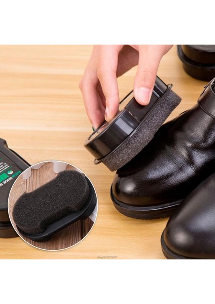 L Tarzı 1pc Profesyonel Tüy At Kılı Ayakkabı Parlatma Parlatma Fırçası Ahşap Jy Dropship (Yurt Dışından)