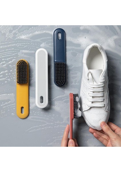 Lacivert Tarzı Ayakkabı Fırçası Çevre Dostu Güçlü Dezenfeksiyon Yeteneği Abs Kıyafet Temizleme Fırçası Ev Beyaz Ayakkabılar Sneakers Bot Temizleyici (Yurt Dışından) fiyatları
