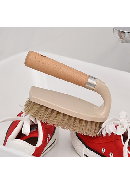 No.3 Tarzı Ahşap Temizlik Fırçası Çok Fonksiyonlu Kütük Rengi Ayakkabı Yıkama Çamaşır Temizleme Fırçası Banyo Zemin Dezenfeksiyon Fırçası (Yurt Dışından) indirimleri