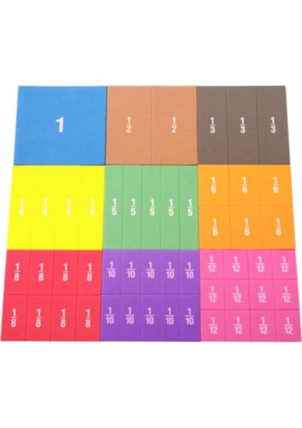 51X Fraksiyon Küpleri Matematik Materyalleri Öğ Araçları Sınıf Etkinlikleri (Yurt Dışından) fiyatları