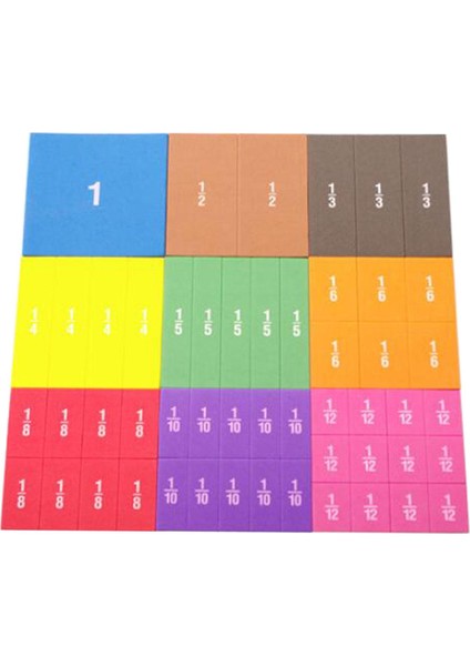 51X Fraksiyon Küpleri Matematik Materyalleri Öğ Araçları Sınıf Etkinlikleri (Yurt Dışından) fırsatları