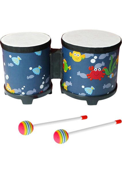 5 '' ve 6 '' Bongo Davul I Için Ahşap Bagetlerle Kı Doğum Günü Hediyesi (Yurt Dışından)