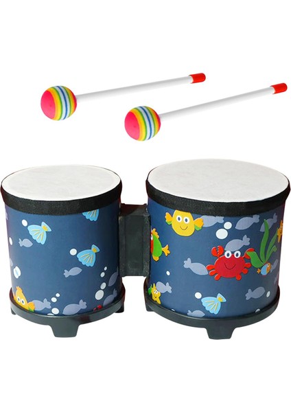 5 '' ve 6 '' Bongo Davul I Için Ahşap Bagetlerle Kı Doğum Günü Hediyesi (Yurt Dışından)