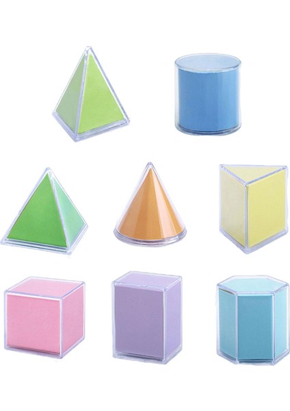 8pcs Şeffaf 3D Şekiller Şekil, Sıralayıcı Sıralama Oyuncak, Öğrenme Oyuncakları, Istifleme Oyunu Matematik Oyuncakları Çocuklar Için (Yurt Dışından) indirimleri