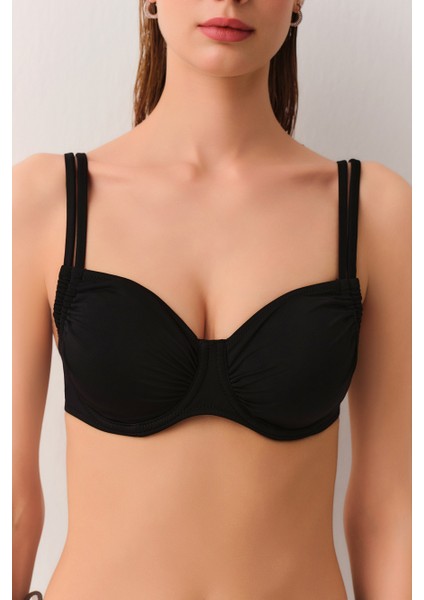 Balenli Körüklü Toparlayıcı Bikini Üst modelleri