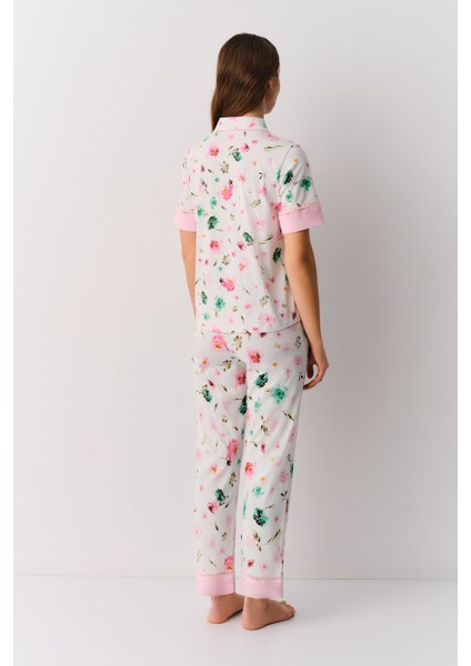 Flora Maskülen Pijama Takımı