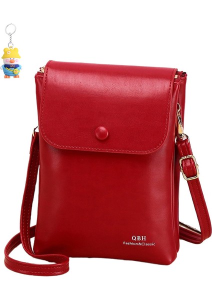 Bayan Omuz Çantası Moda Cep Telefonu Çantası Mini Crossbody Çantası Kadın Cüzdan (Yurt Dışından)