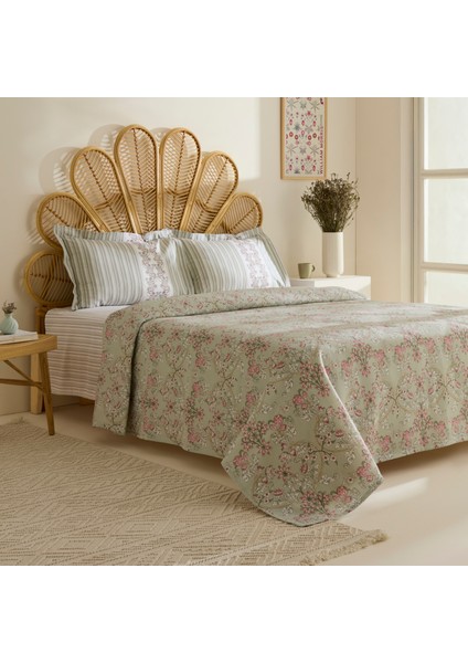 Empres %100 Pamuk Çift Kişilik Pike Takımı Adaçayı fiyatları